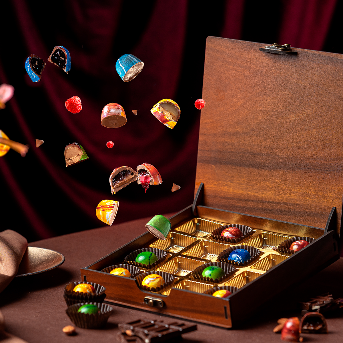 Artisan Color Chocolates