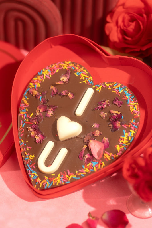 Personalized Heart Chocolate