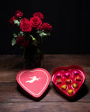 9 piece heart chocolate