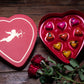 9 piece heart chocolate